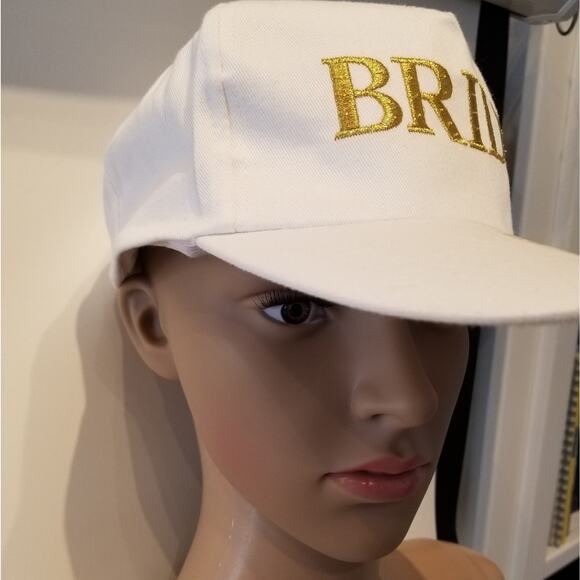 Bridal NEW Bachelorette‎ Party Ball Caps Set 4 +1 Comfortable Bride Cap One Size main image 13